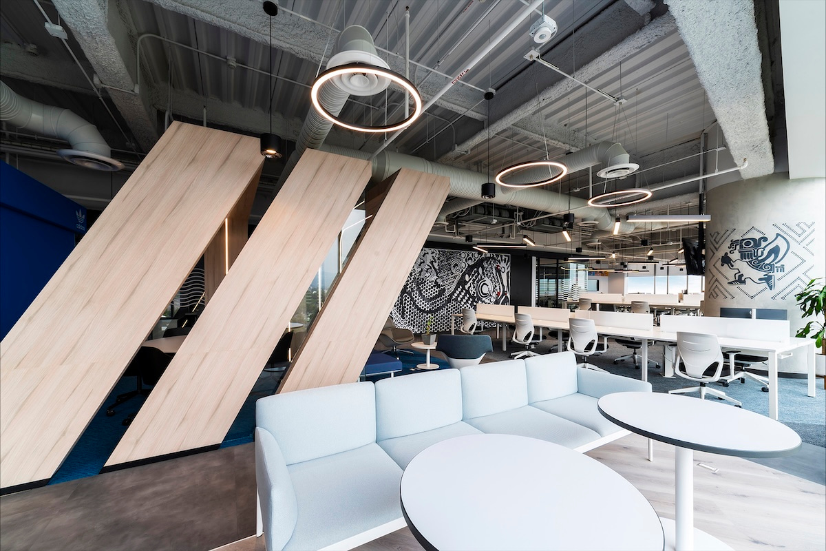 Aménagement de bureaux modernes